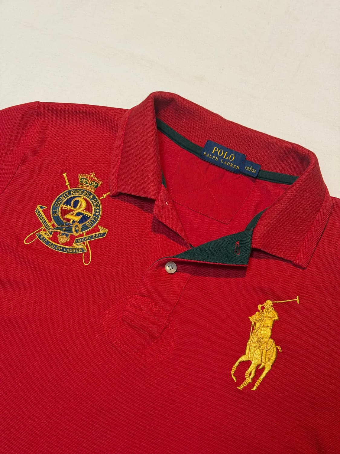 폴로 랄프로렌 빅포니 치프키프 카라티 레드 상품이미지3