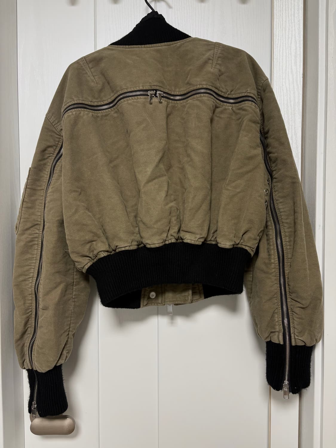 디젤 크롭 봄버 자켓 상품이미지2