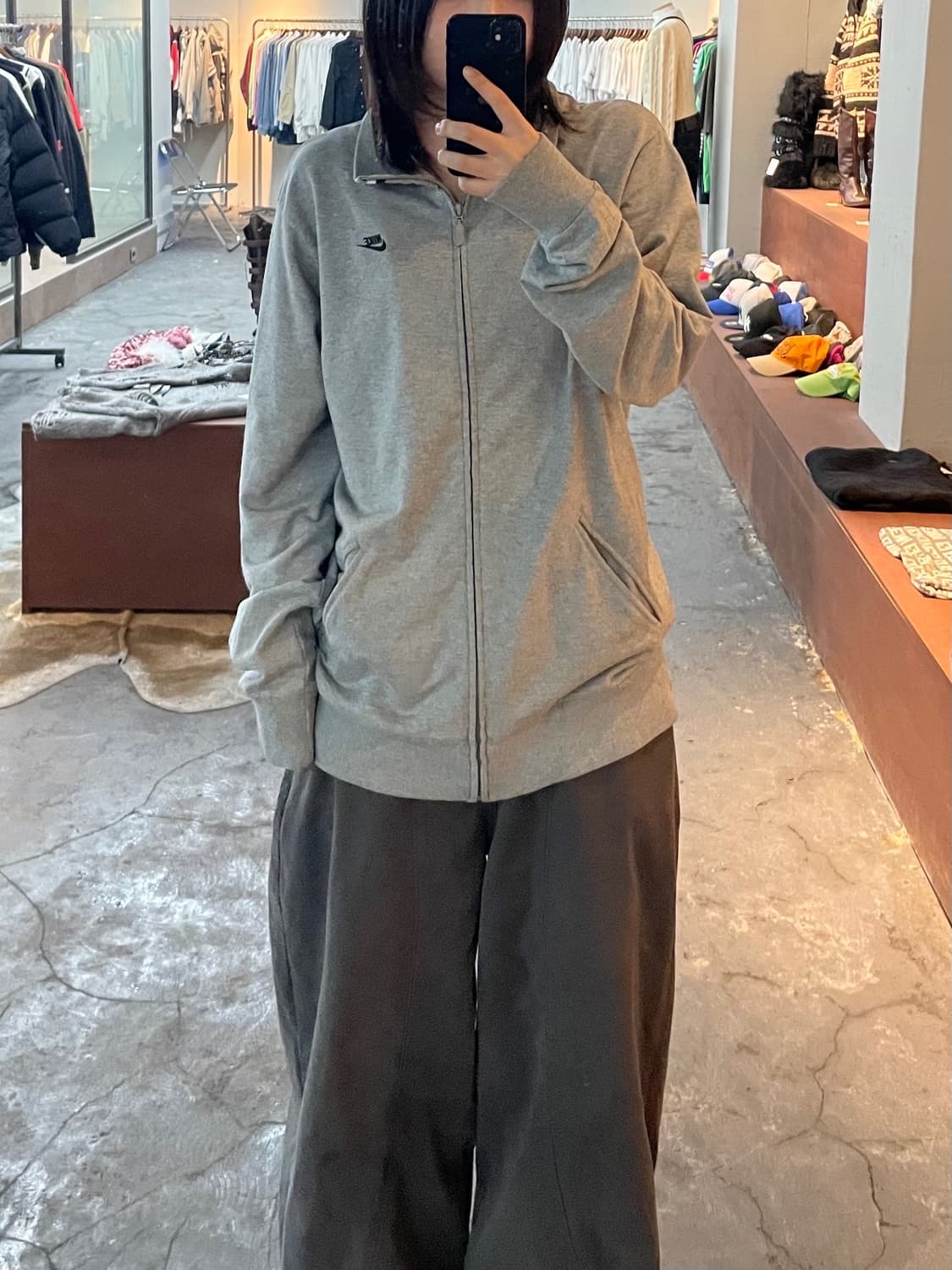 나이키 에어 올드스쿨 코튼 저지 집업 자켓 H766 상품이미지1