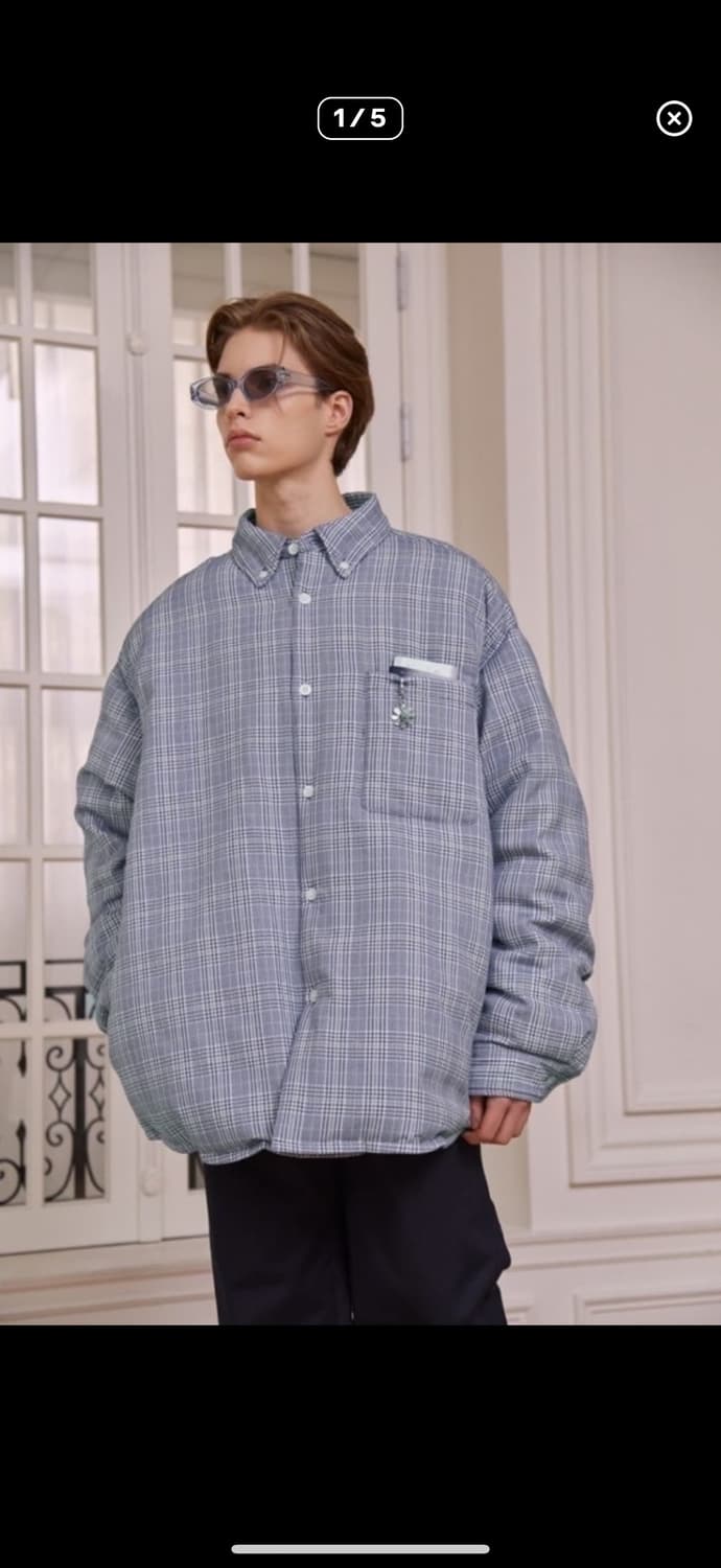 stu 패딩 셔츠 자켓 상품이미지3