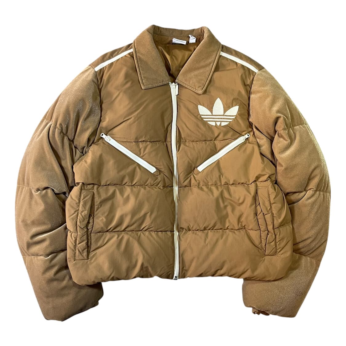 아디다스 헤리티지 나우 벨벳 우먼 덕다운 패딩 상품이미지1