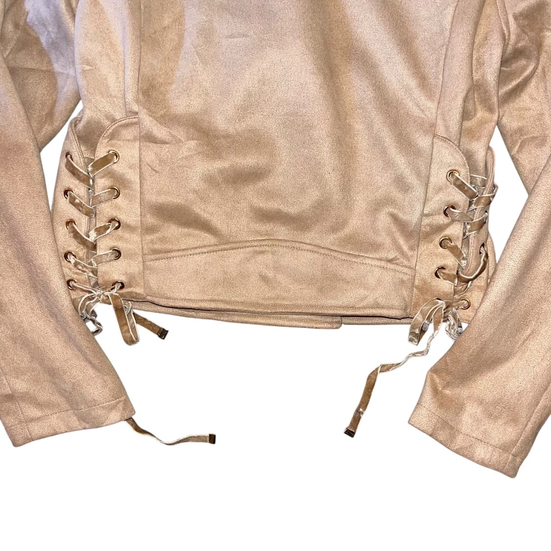 LIZ LISA 리즈리사 아일렛 스웨이드 크롭 라이더자켓 모리갸루y2k 상품이미지5