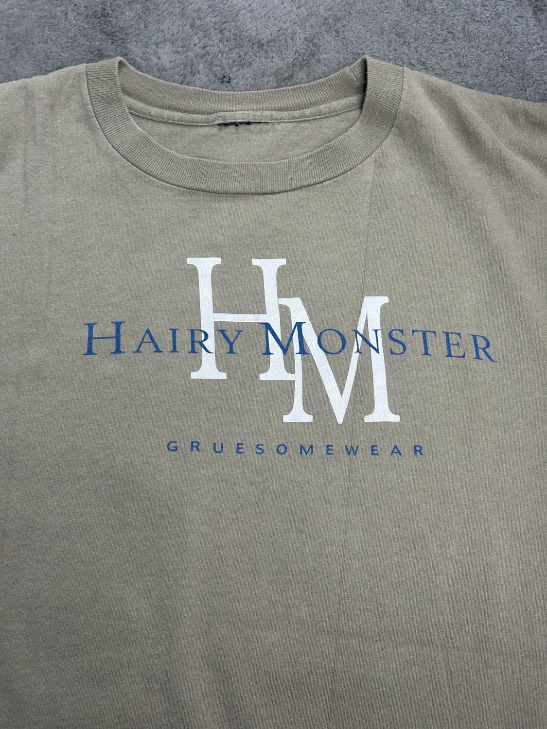 1996‘ 헤어리 몬스터 CK 패러디 티셔츠 L 상품이미지4