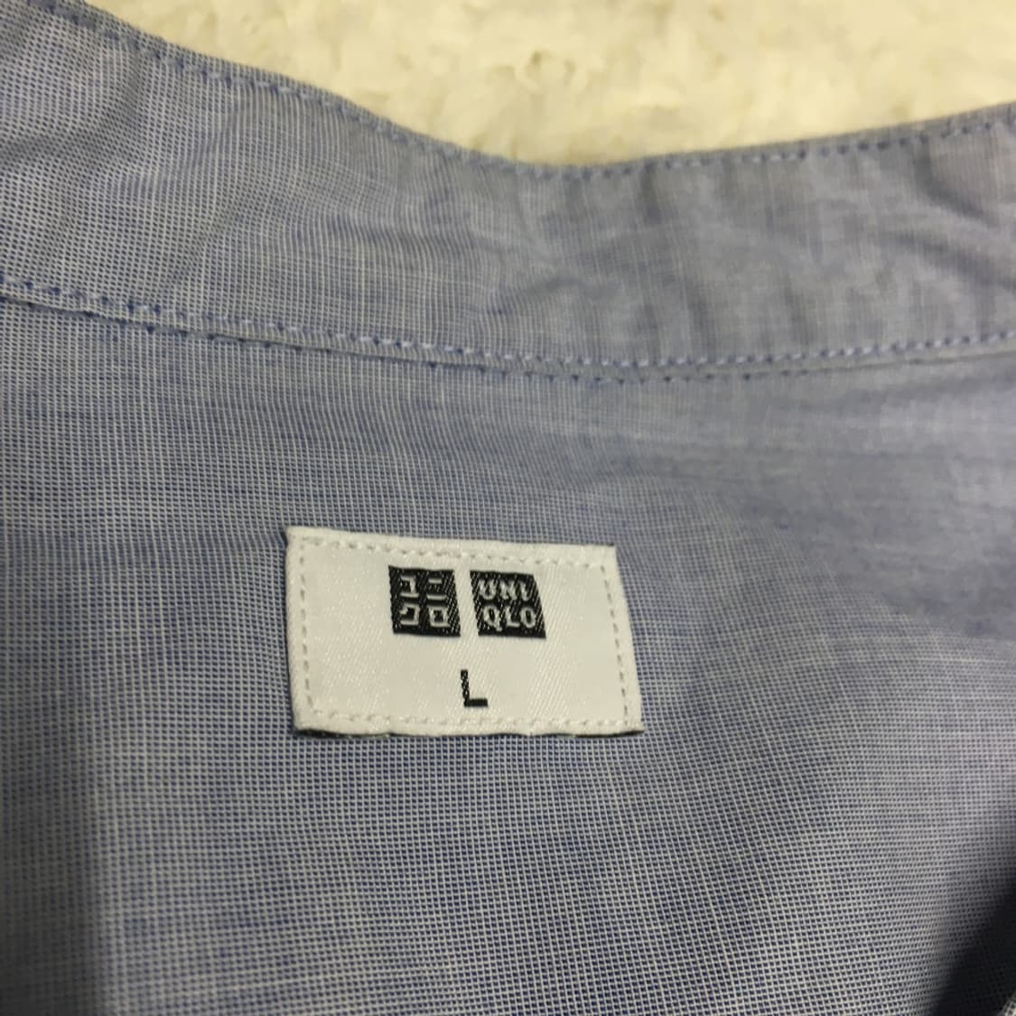 유니클로 헨리넥 셔츠 BB27 상품이미지2