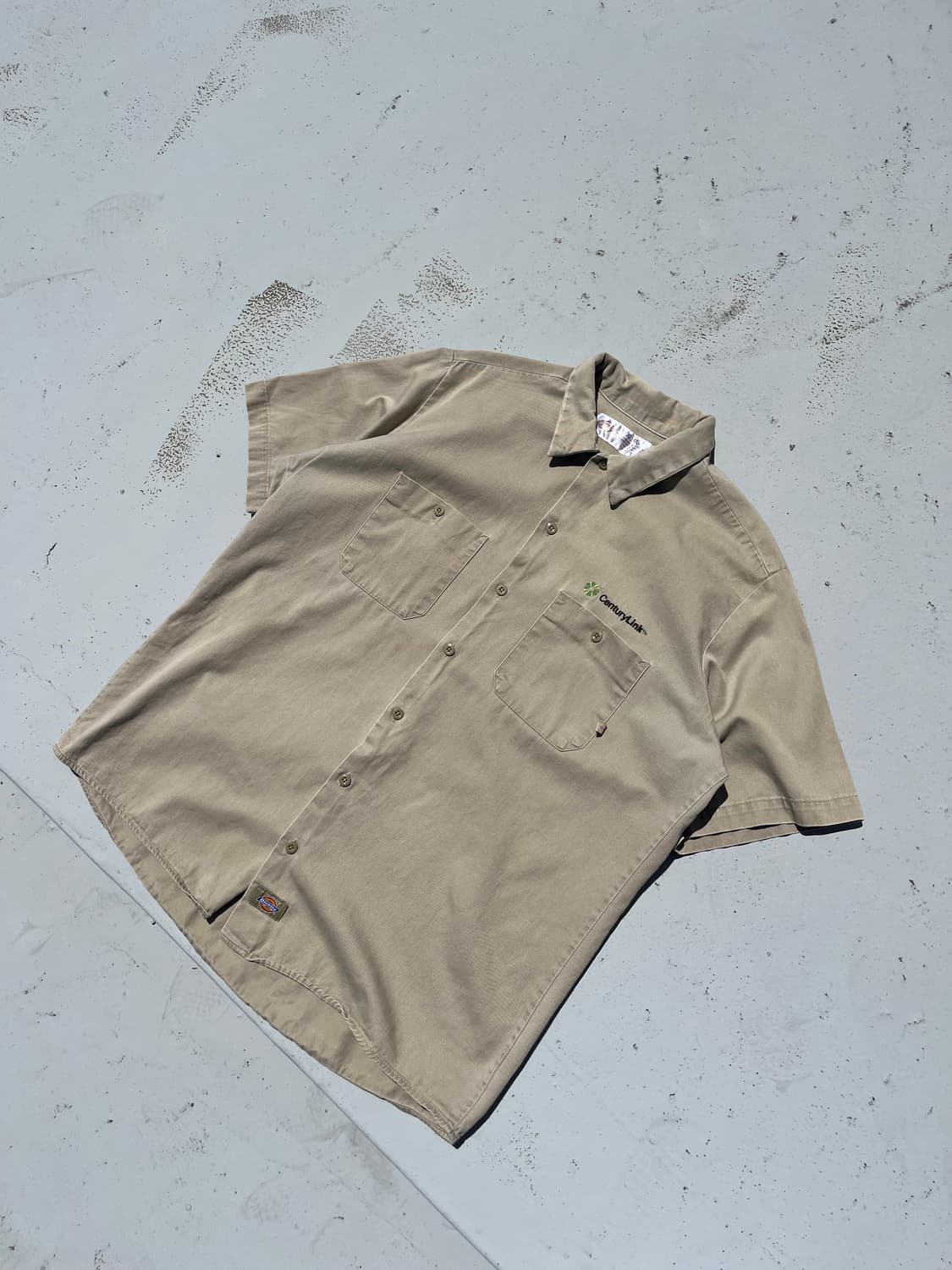 Dickies 베이지 워크셔츠  상품이미지1