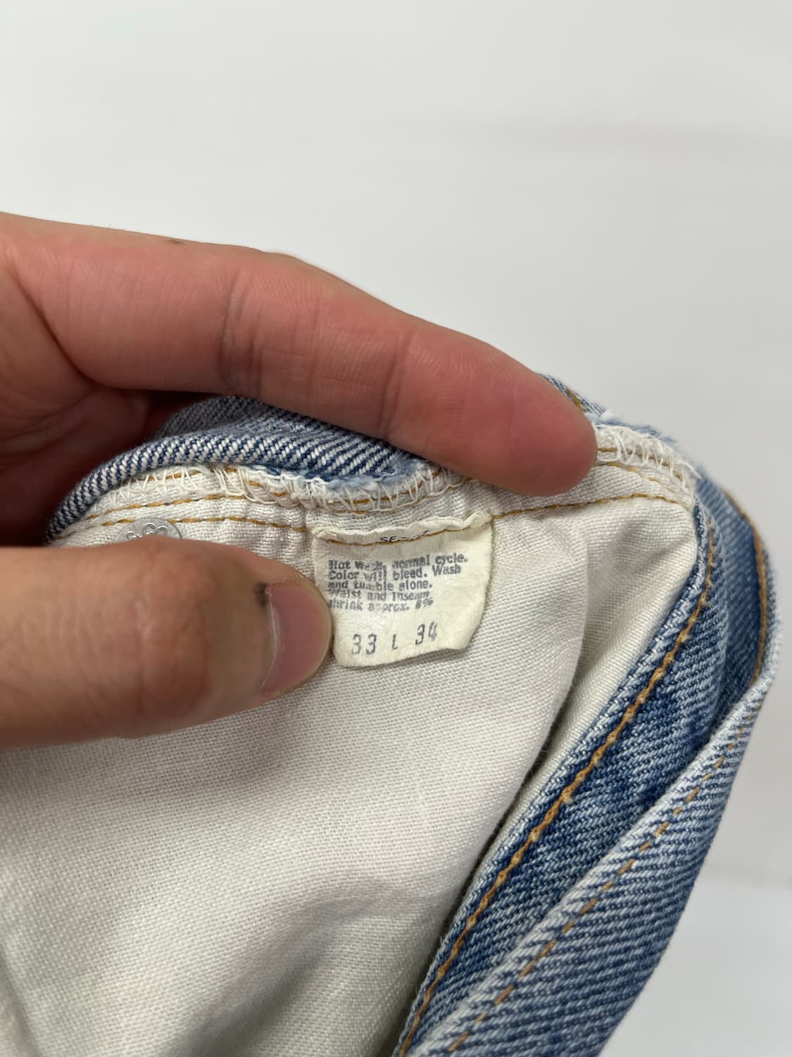 Levi's 501 70's 66후기 데님 상품이미지9