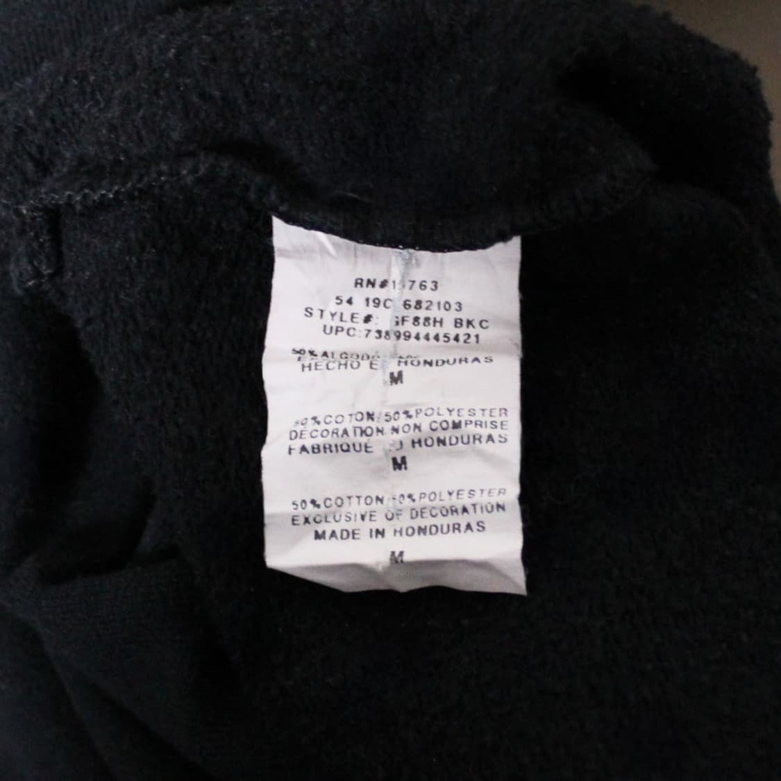 Champion 챔피온 블랙 기모 맨투맨  상품이미지5