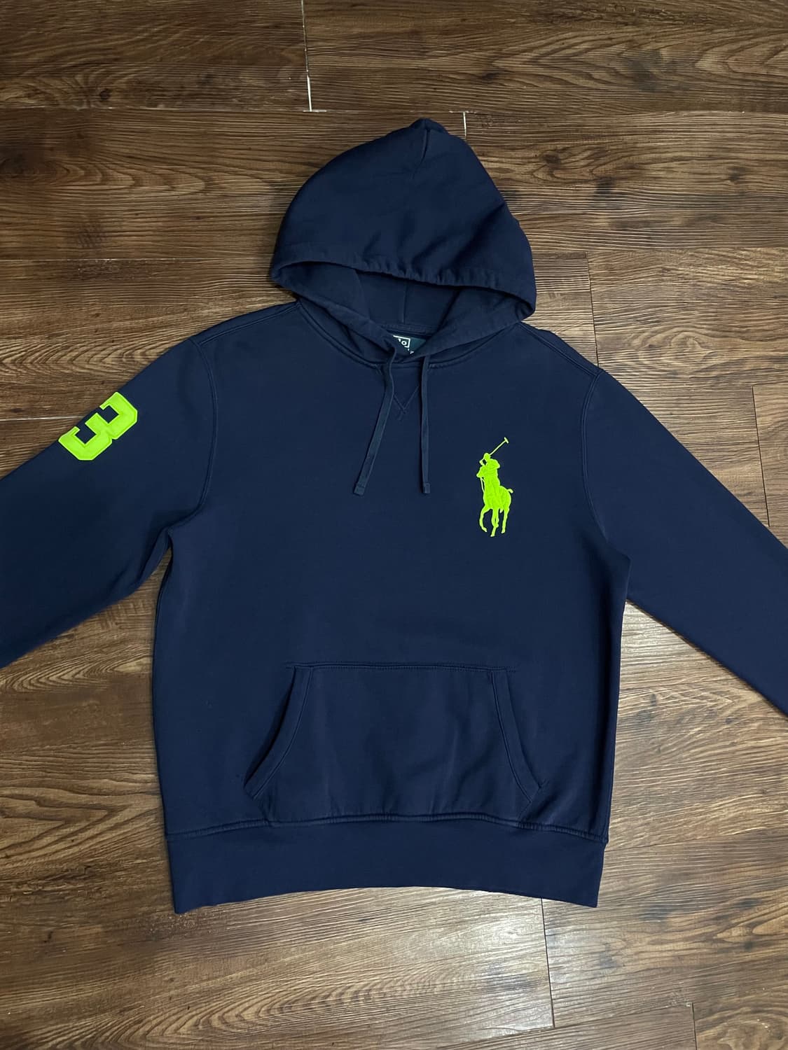 폴로 랄프로렌 빅포니 후드티 네이비 상품이미지1
