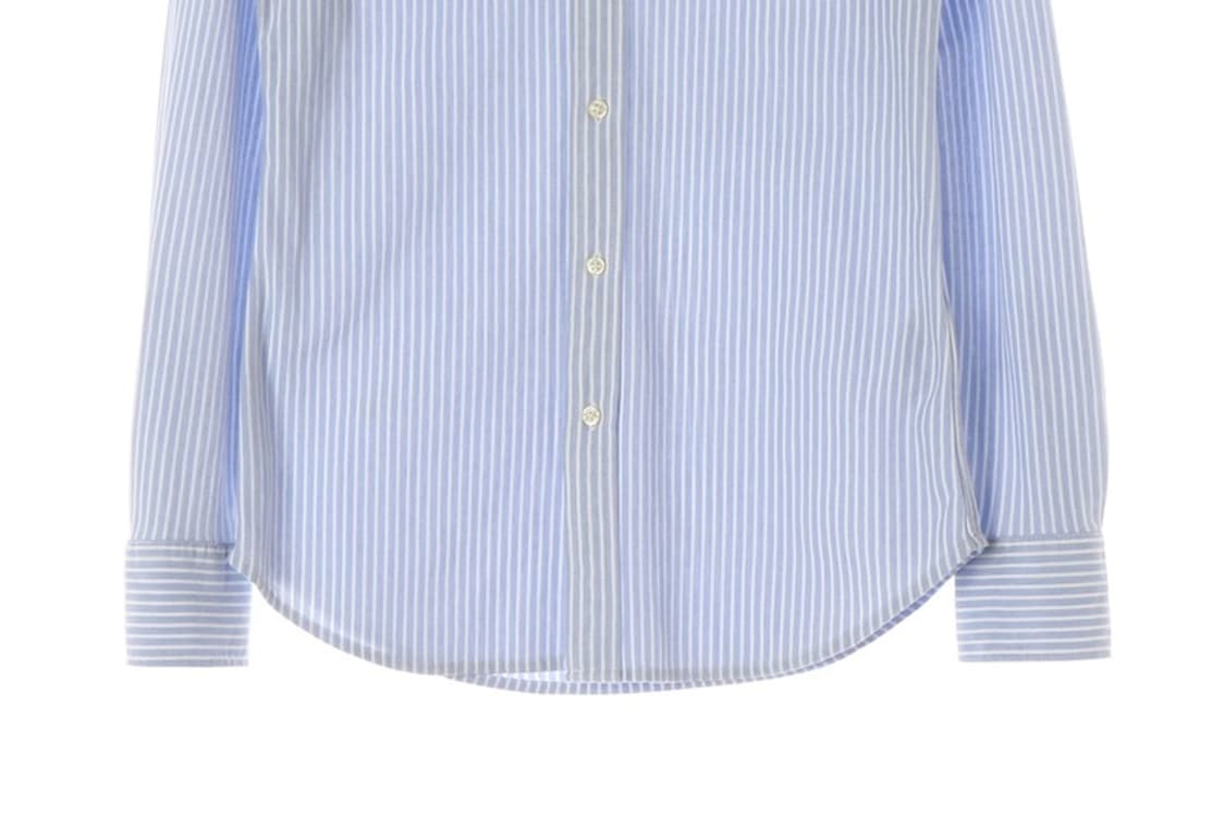 랄프로렌 블루 스트라이프 커스텀핏 셔츠 M 상품이미지4