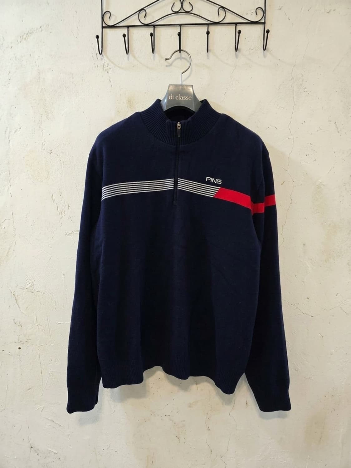 PING 남성 골프 반집업 니트 110 상품이미지1
