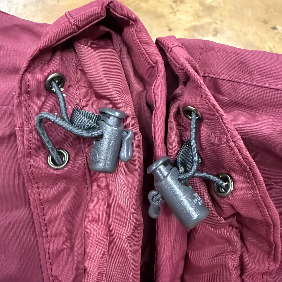 [정품/XL] 노스페이스 바람막이 자켓 버건디 b18 상품이미지7