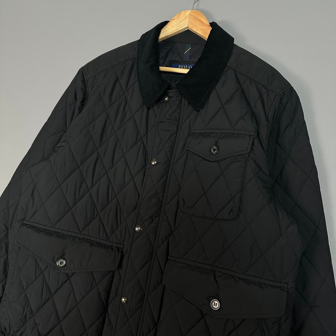 폴로 랄프로렌 퀼팅 누빔 자켓 점퍼 XL [021106] 상품이미지2