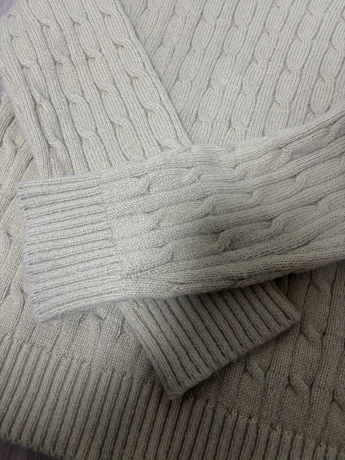 김아홉 니트 머스타드 컬러 상품이미지6