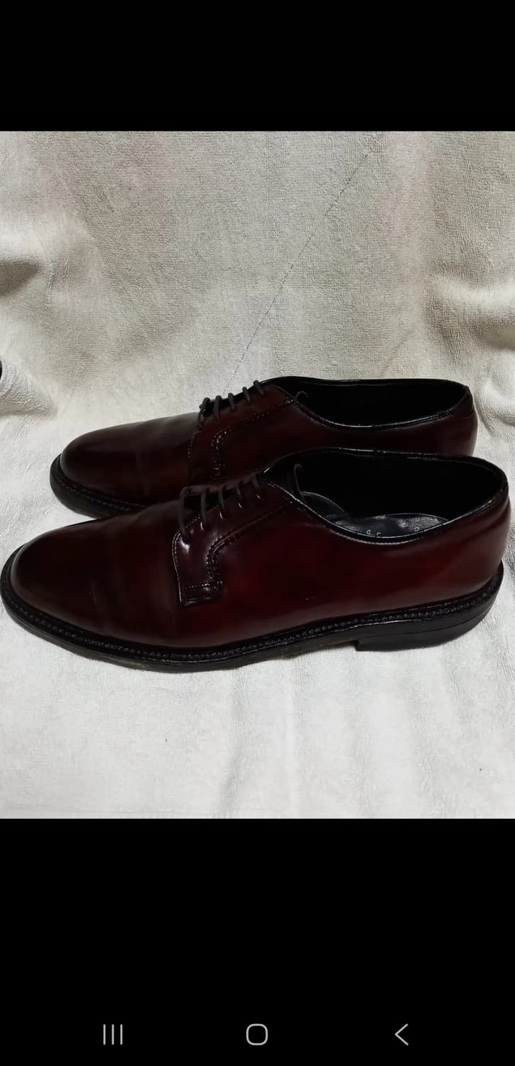 [판매] Hanover cordovan 하노버 쉘코도반 플레인토 9.5c 상품이미지3