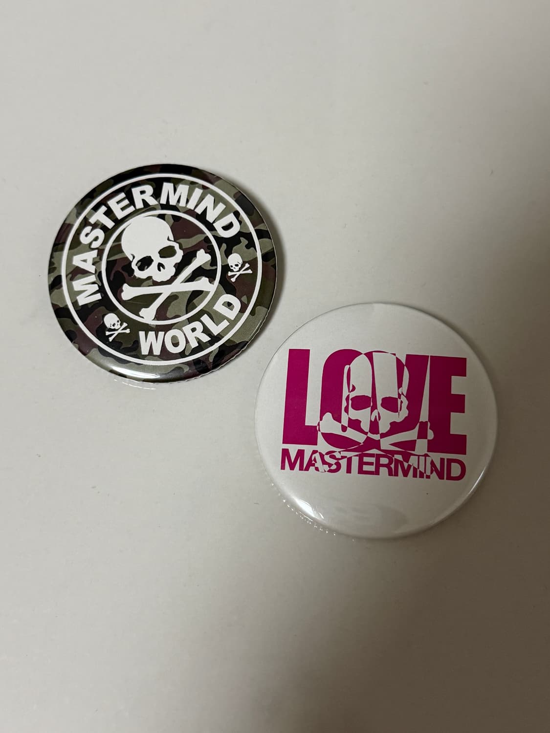 마스터 마인드 뱃지 핀 2종 상품이미지1