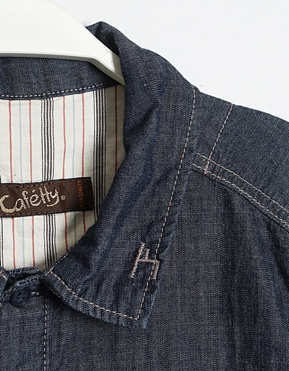 Cafetty Denim Long Shirts 상품이미지3