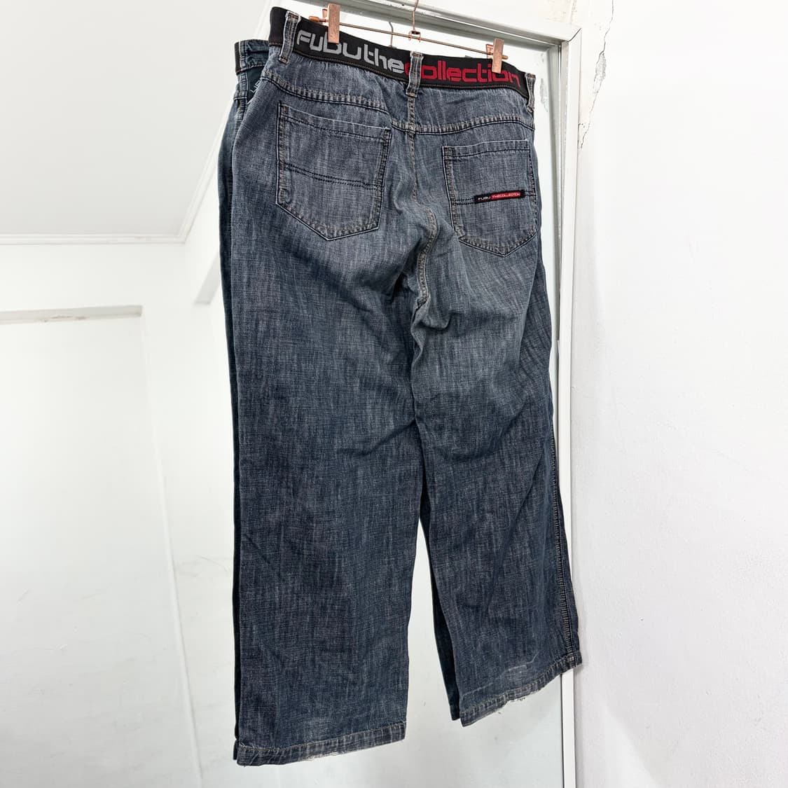 후부 올드스쿨 데님 팬츠 상품이미지4