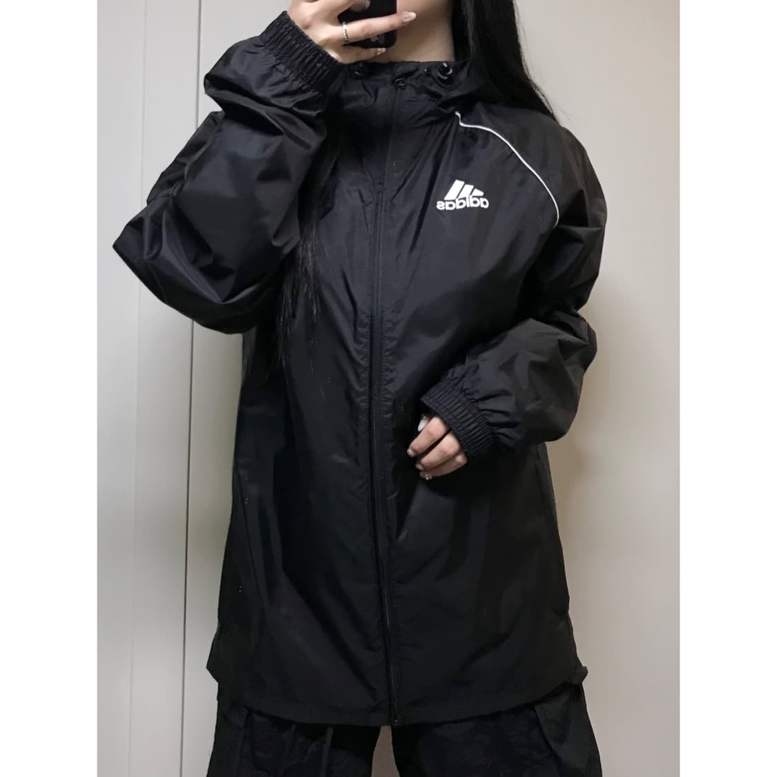 아디다스 트레이닝 바람막이 L 상품이미지1