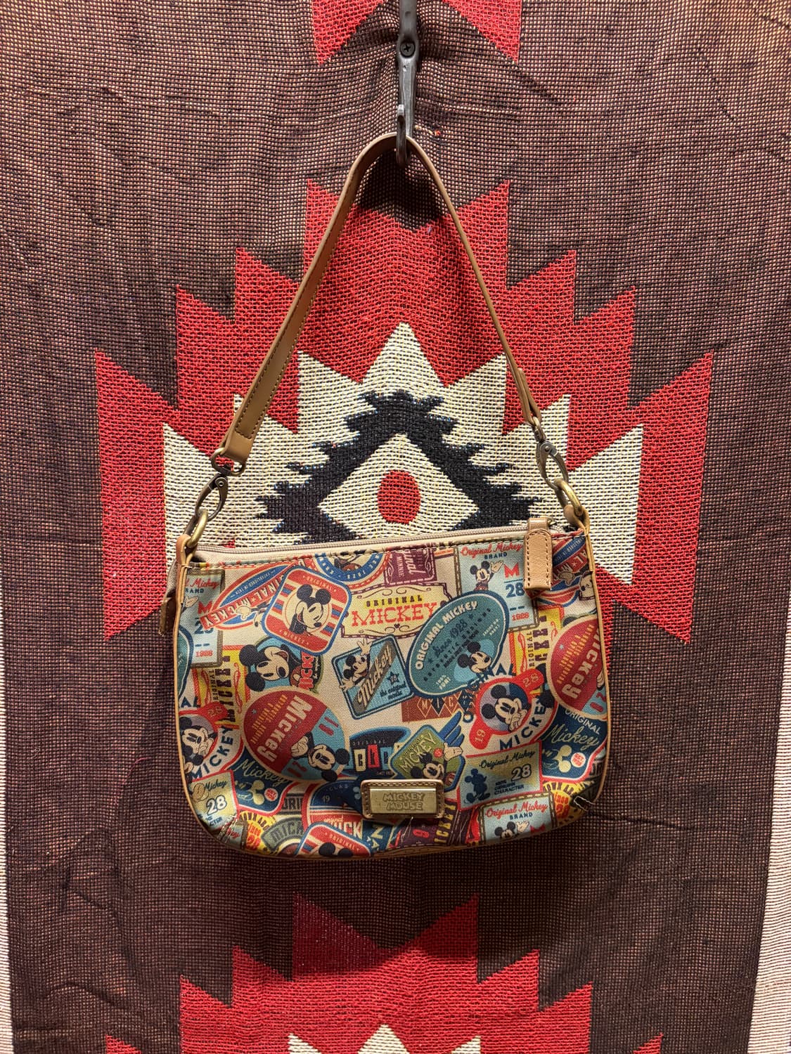 미키마우스 콘쵸 숄더 토트 백 / Mickey Mouse tote bag 상품이미지3