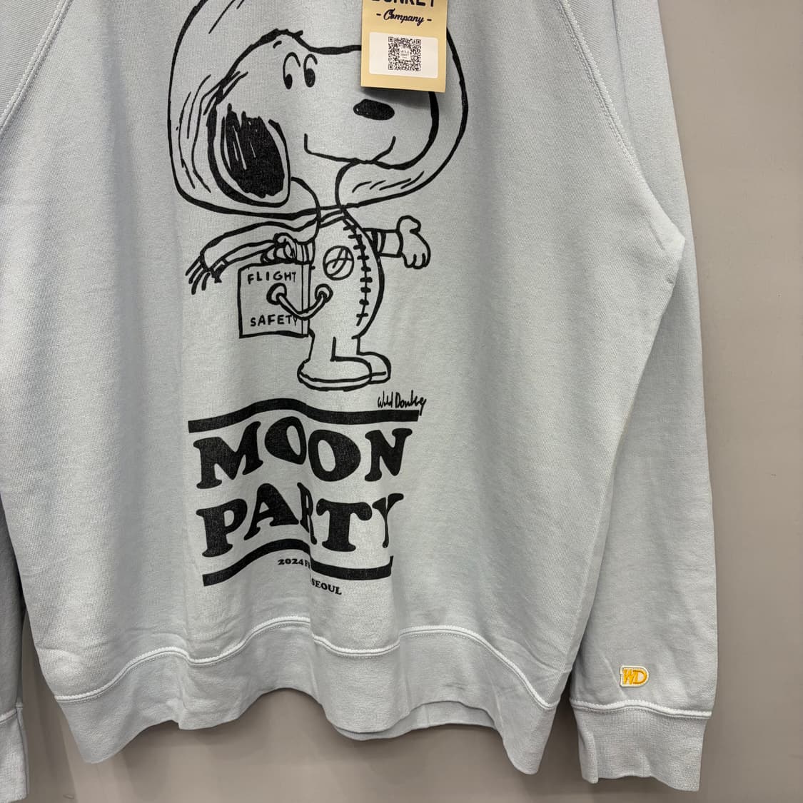 와일드동키 스누피 문파티 에디션 롱슬리브 XL 상품이미지3