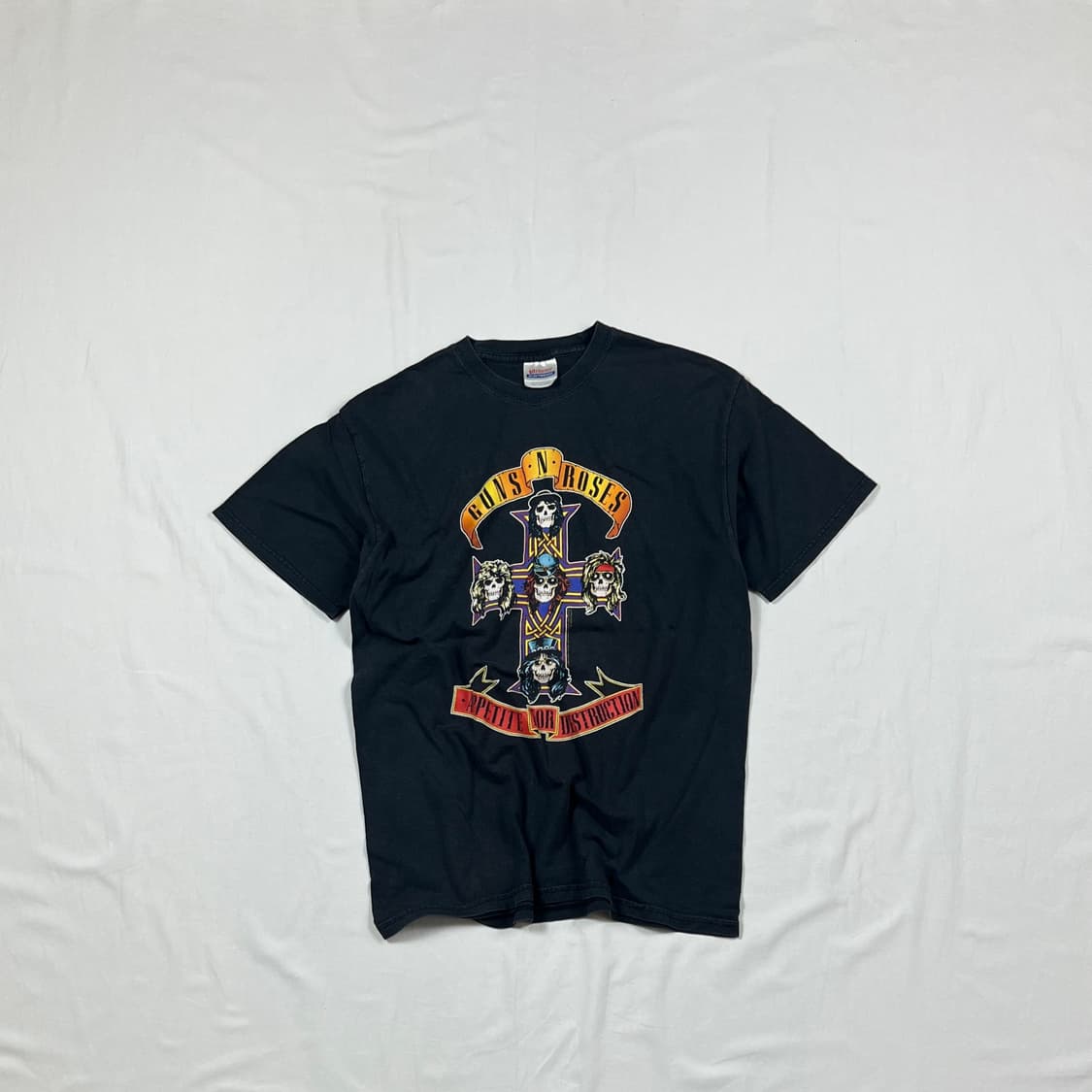 2005년도 건즈앤로지스 guns n roses 락밴드 프린트 반팔티 상품이미지1