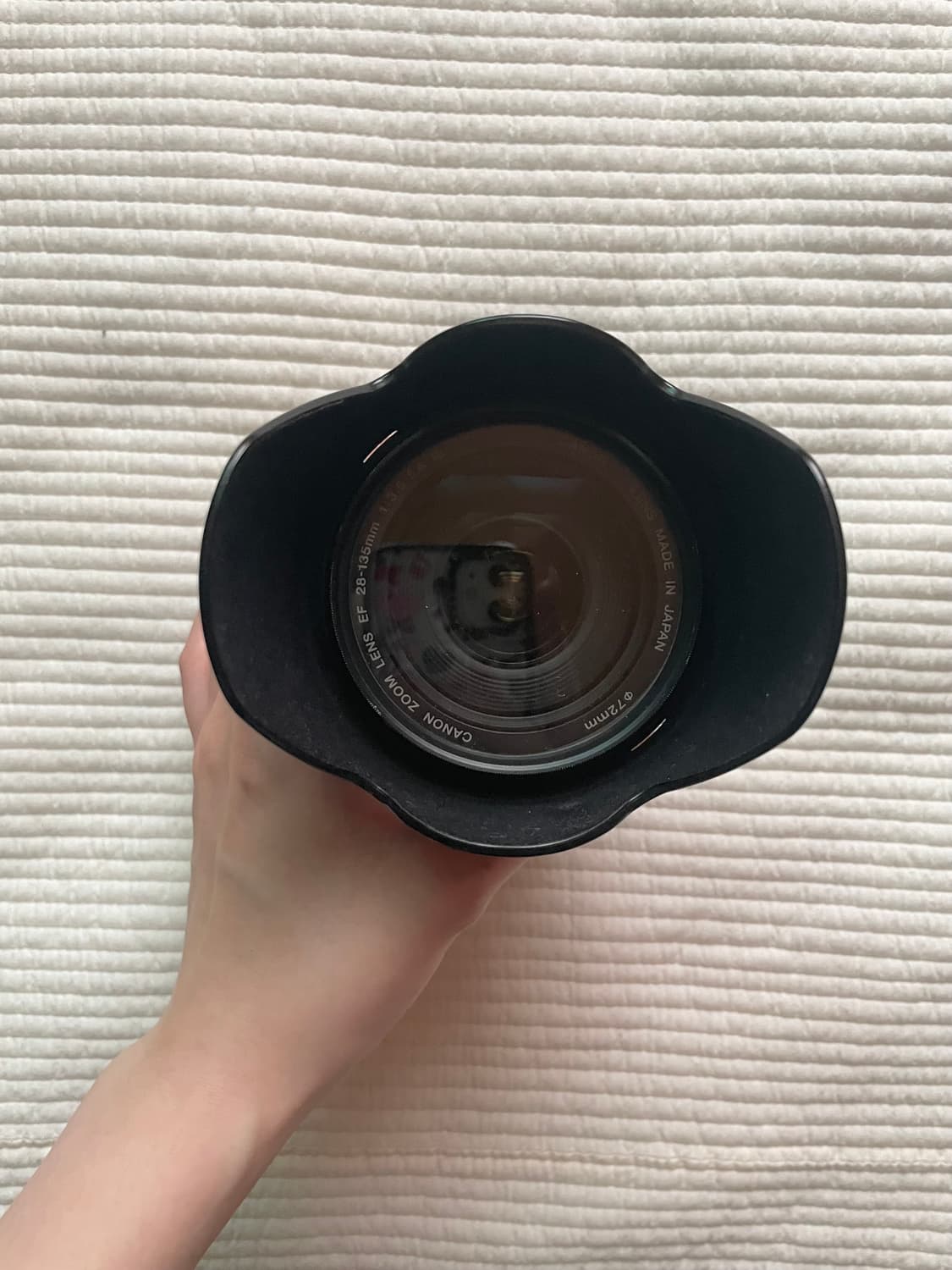 캐논 28-135mm 렌즈+후드+캡 상품이미지4