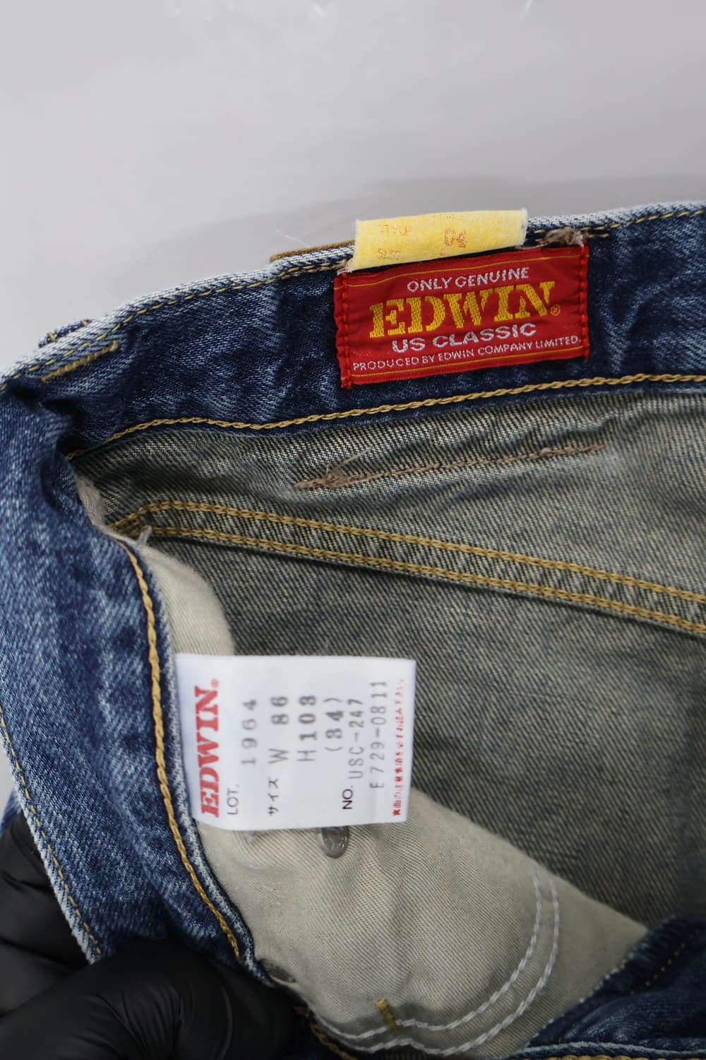 EDWIN LOT 1964 US Regular Denim 상품이미지4