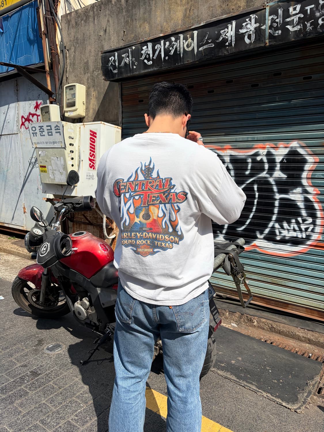 Harley Davidson Central Texas sleeve 상품이미지1