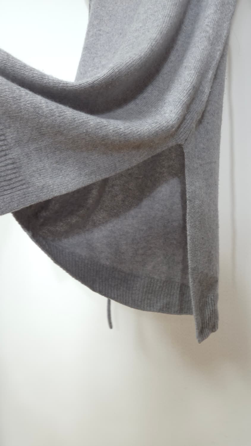 빈스 하이넥 울 캐시미어 니트 원피스 44 ~ 66 상품이미지7