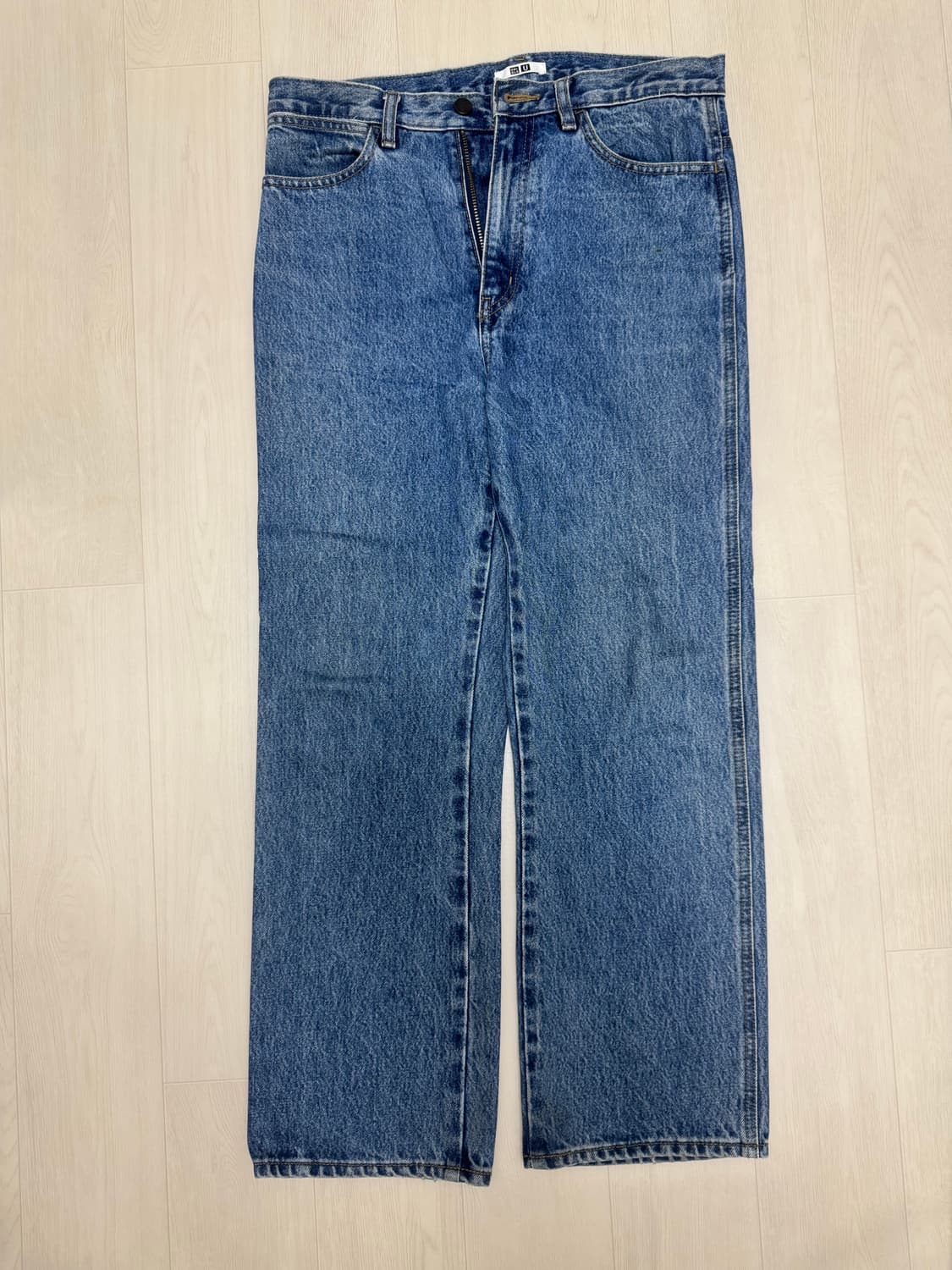 유니클로u 19fw 스트레이트진  상품이미지1