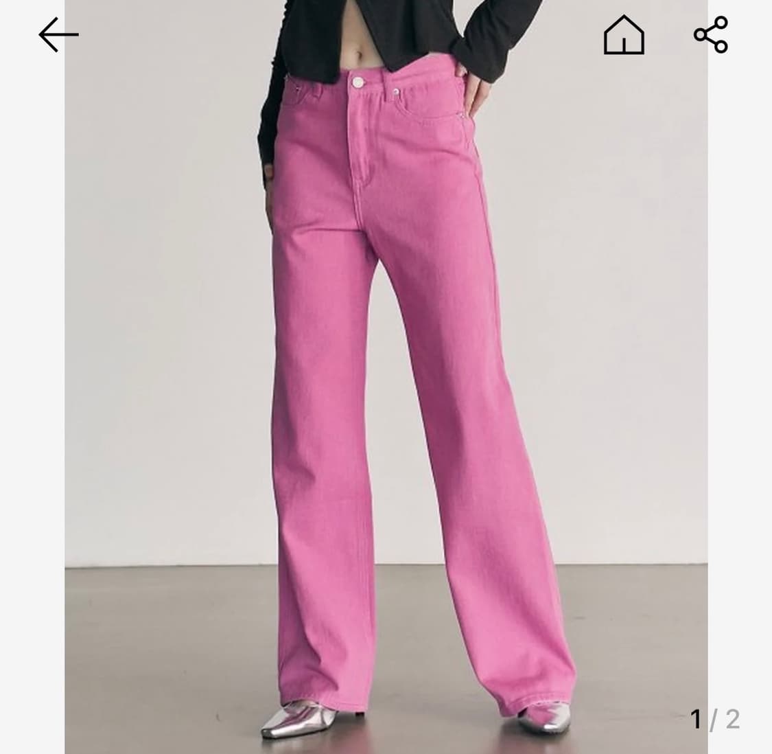 오디너리 홀리데이 팬츠 핑크 상품이미지2