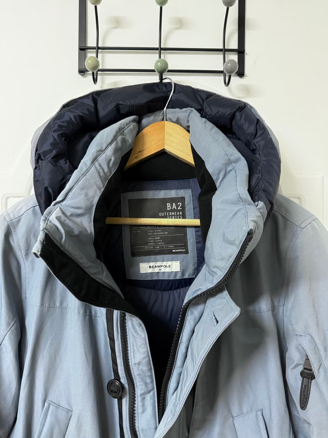 95사이즈 남성 빈폴 다운 패딩 점퍼 상품이미지4