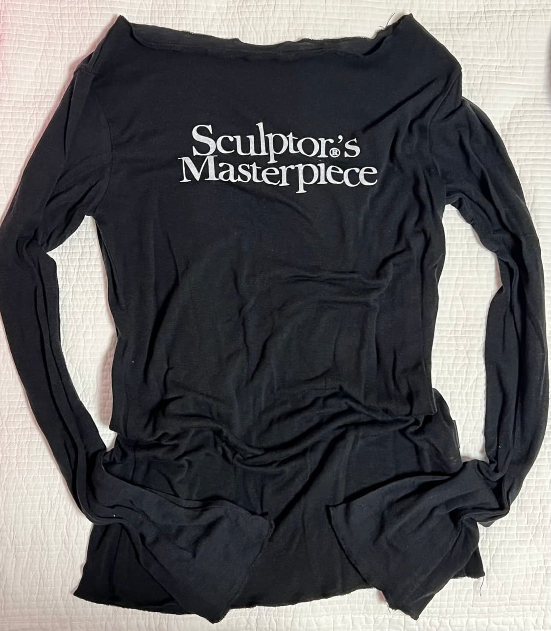 스컬프터 마스터피스 쉬어 탑 블랙  상품이미지1