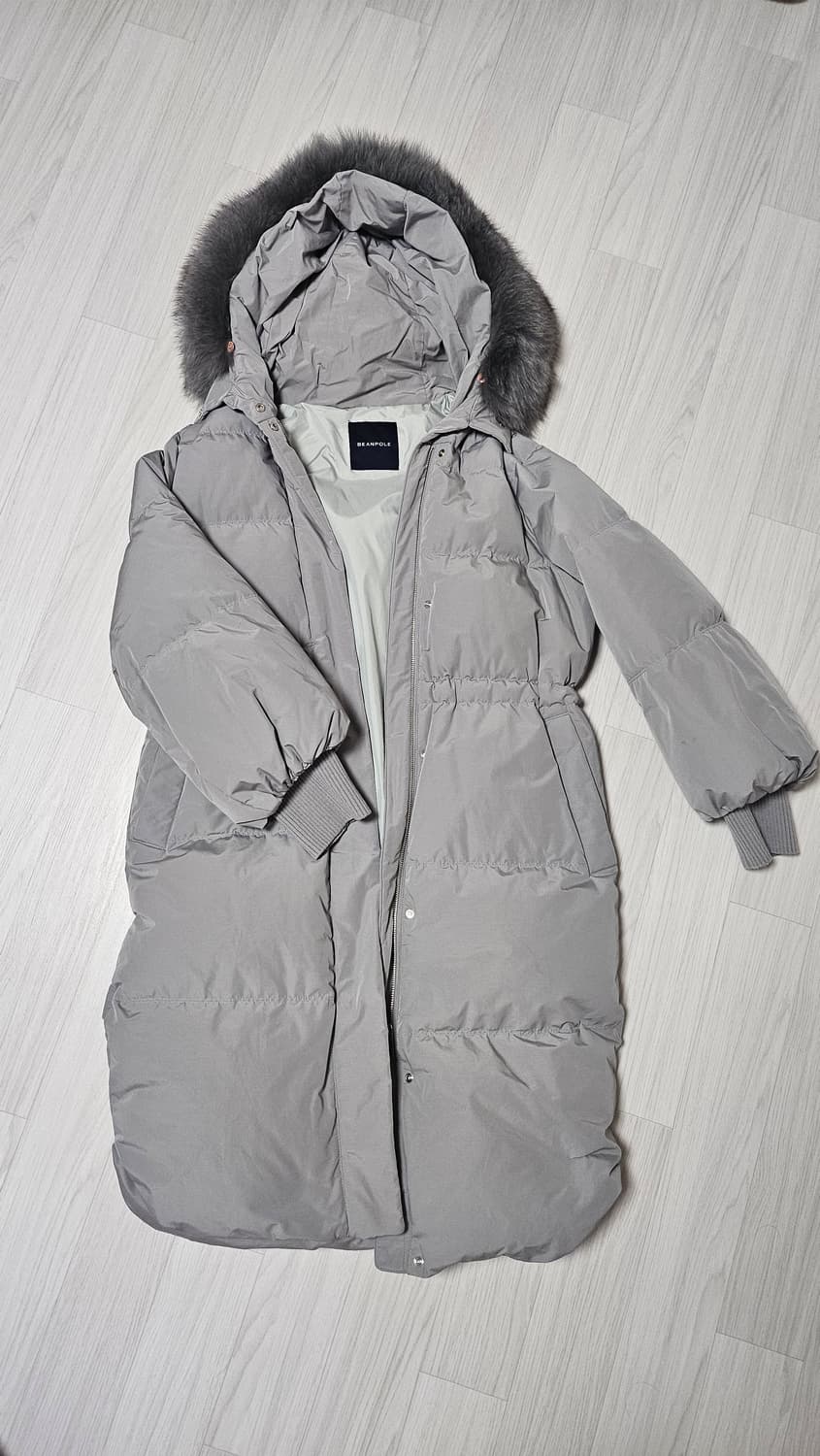 빈폴 그레이 오버사이즈 소피다운 점퍼 상품이미지1