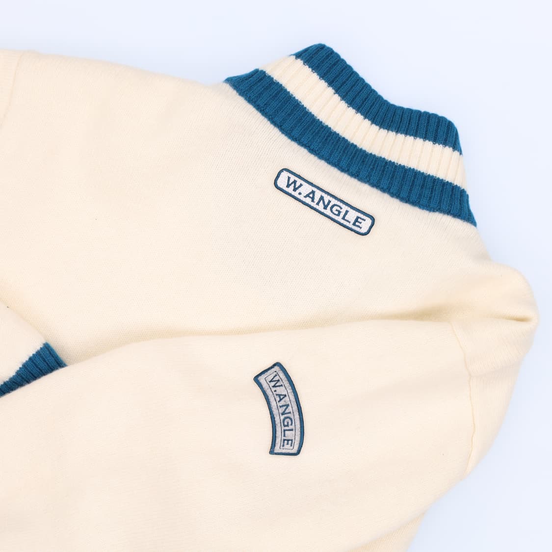 [105] 와이드앵글 남성 골프 반집업 모 방풍 니트 자켓 N6845 상품이미지3