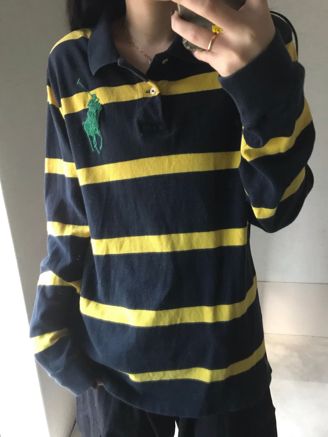 폴로 빅포니 스트라이프 럭비티셔츠 상품이미지2