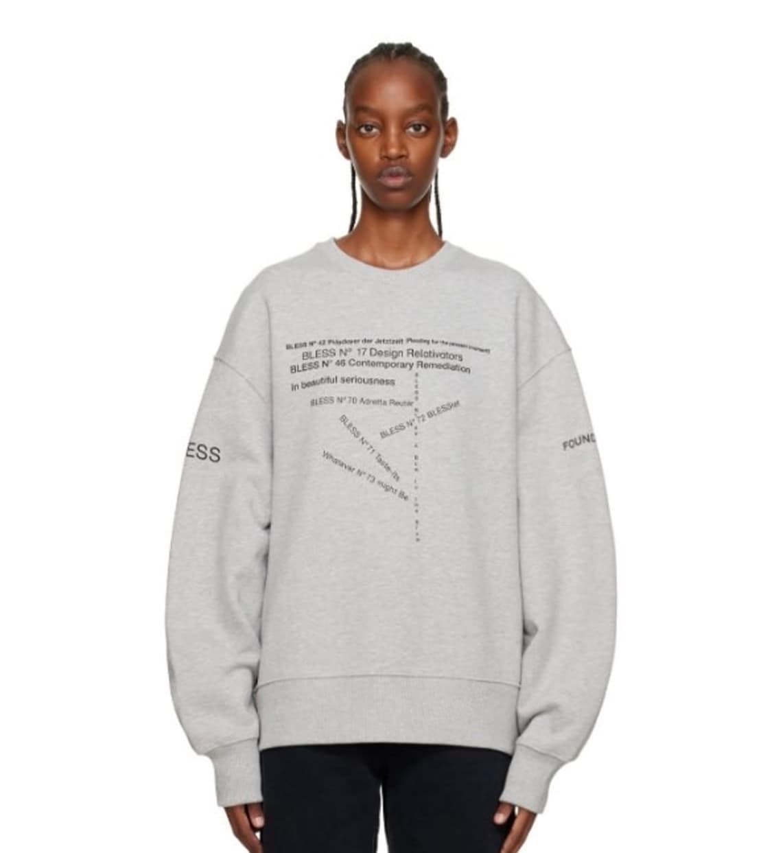 구매)) bless 블레스 멀티컬렉션 맨투맨 M~L 상품이미지1