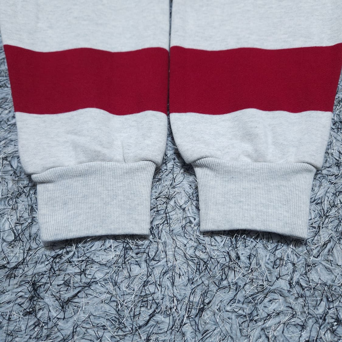 캉골) L 여자 오버핏 크롭카라티 크롭긴팔티 / 왕눈이샵 상품이미지7