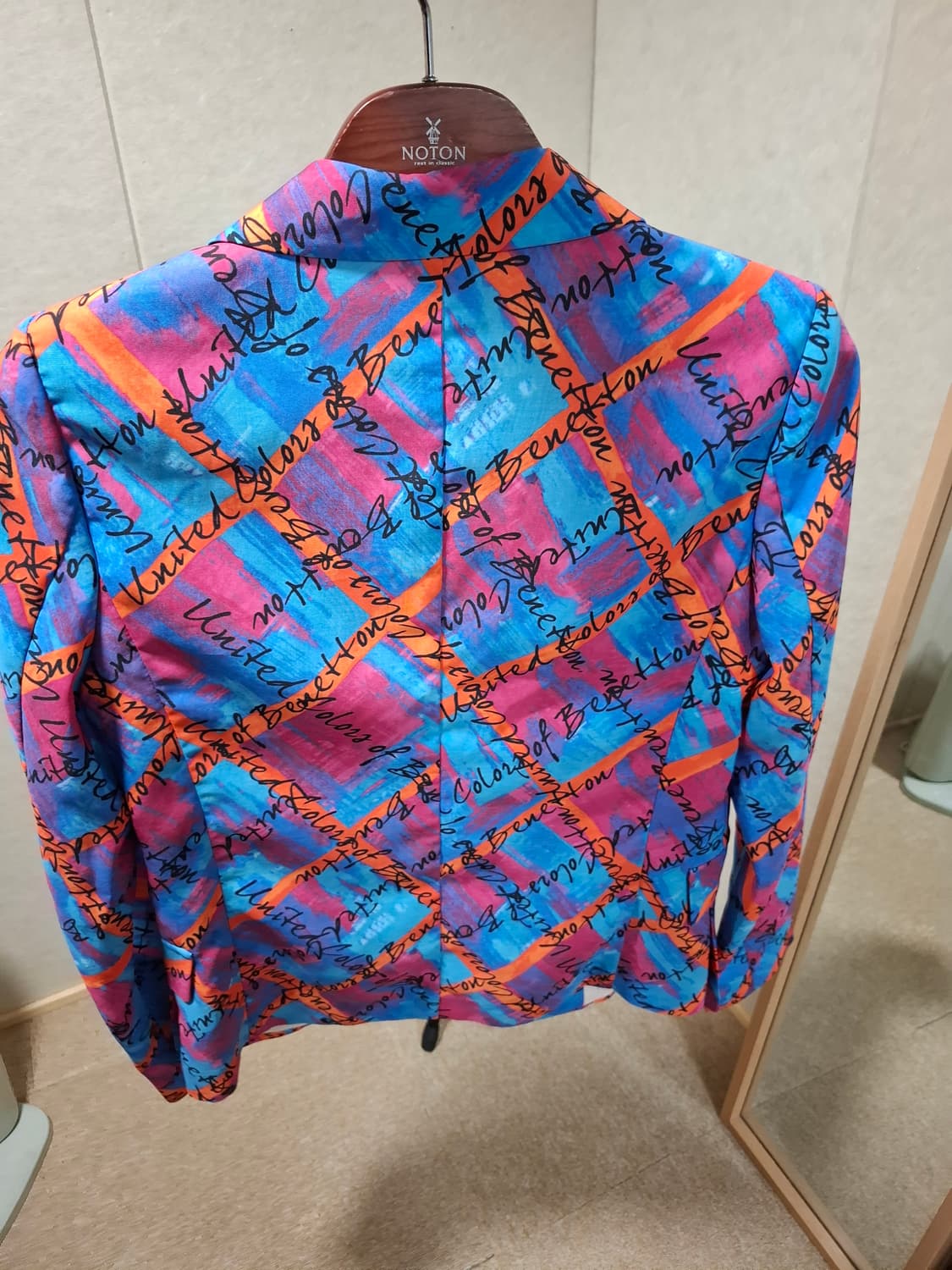 Benetton 칼라풀 자켓 42 상품이미지2