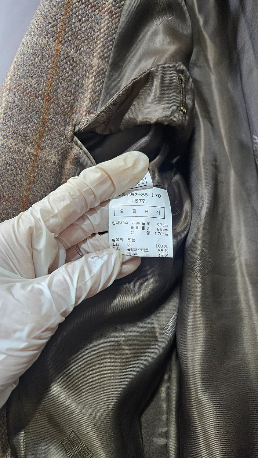 닥스런던 체크 블레이저 100 상품이미지10