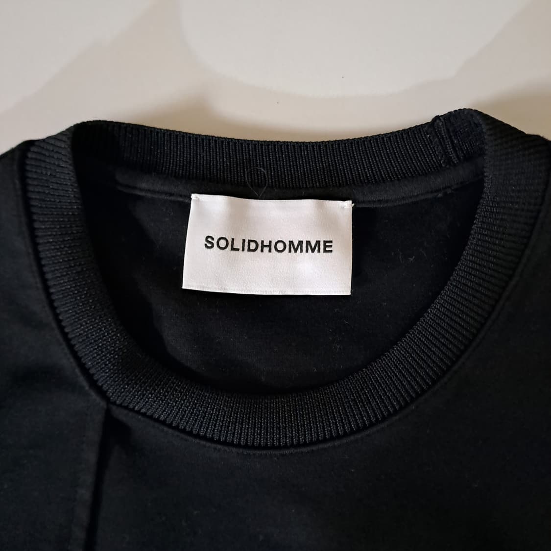 (택포) 솔리드옴므 레이어드 셔츠 상태 최상 46 B576 상품이미지8