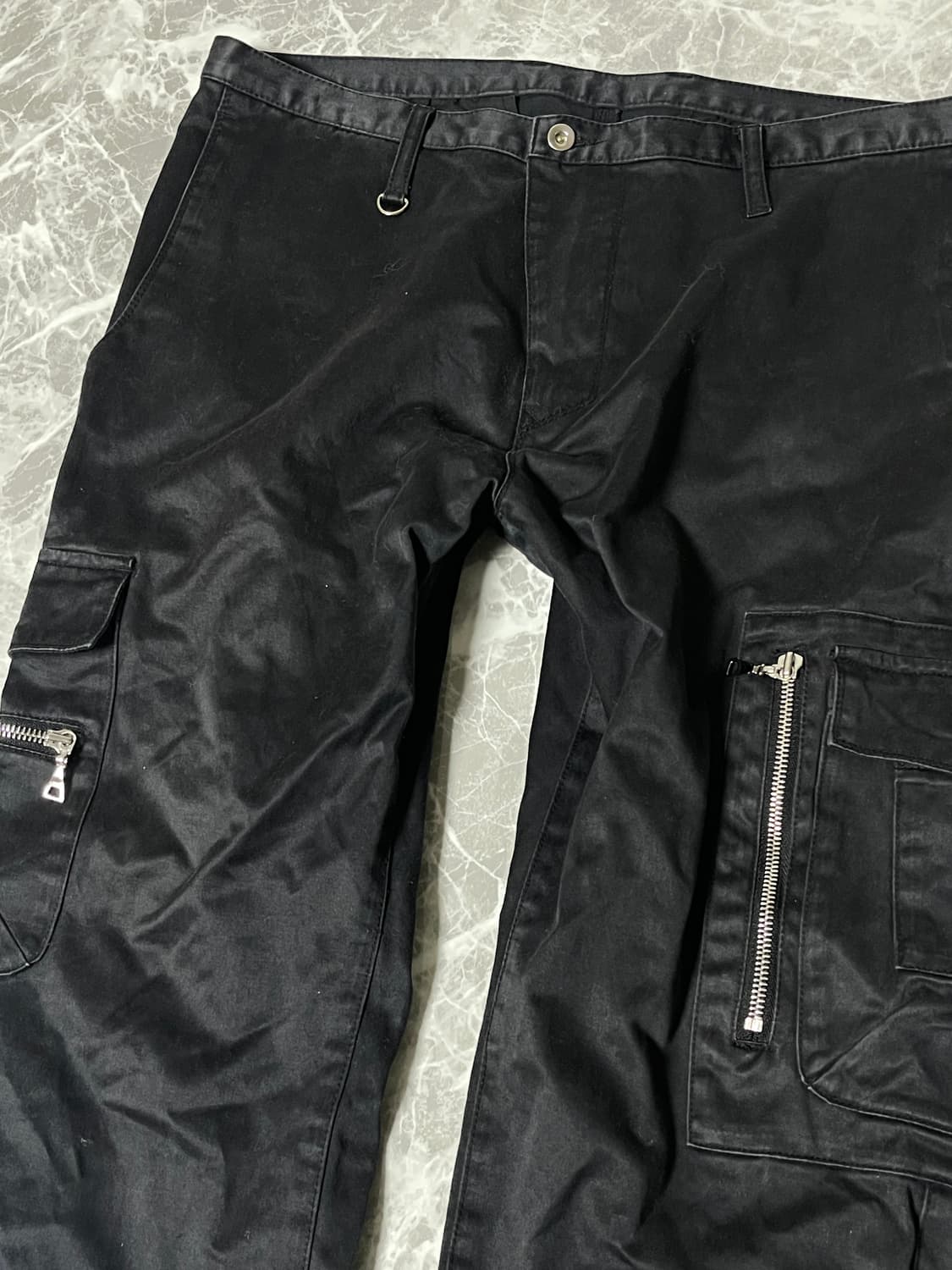 (Nano universe)zipper black jean 상품이미지3