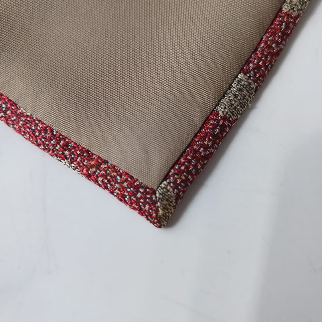 더반 실크 레드 도트 패턴 넥타이 9.5cm A등급 A19843 상품이미지10