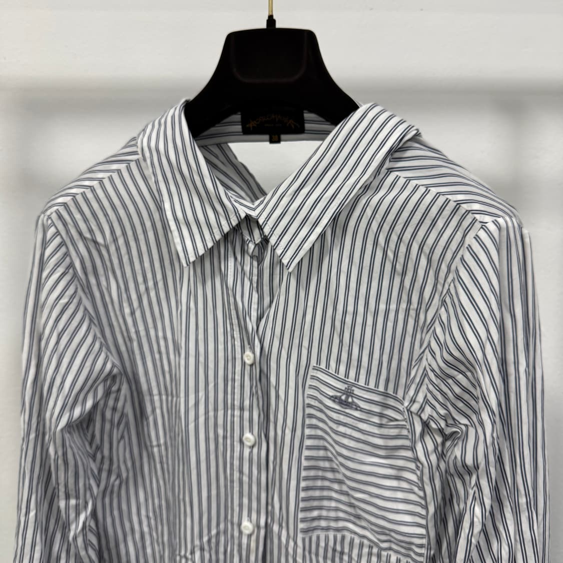 비비안웨스트우드 넥디테일 체크셔츠 상품이미지2