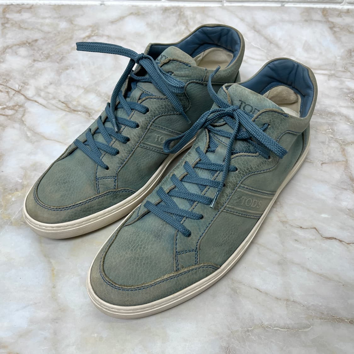 토즈 빈티지워싱 에메랄드 스니커즈 280 상품이미지1