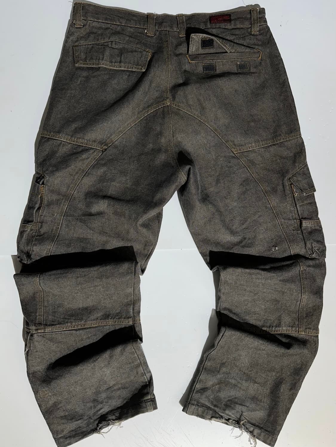반스 브라운 올드스쿨 힙합 카고 데님 팬츠 36 상품이미지2