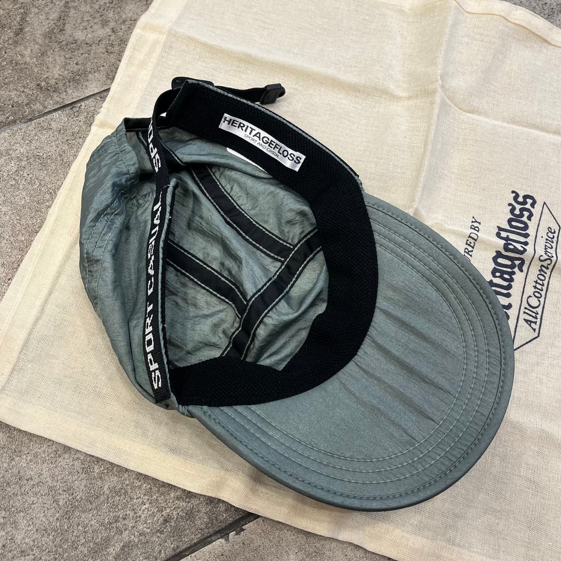 [택포] 헤리티지플로스 나일론 워셔캡 제이드 상품이미지4
