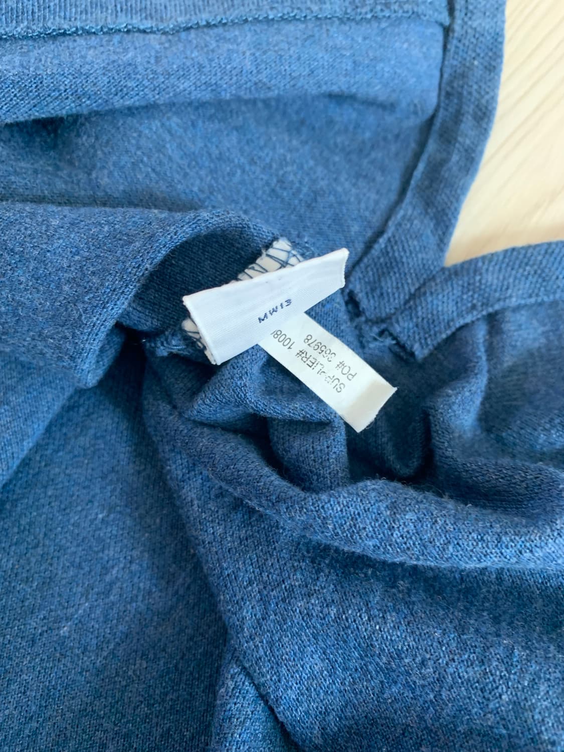 폴로 랄프로렌 네이비 반팔 카라티 상품이미지4