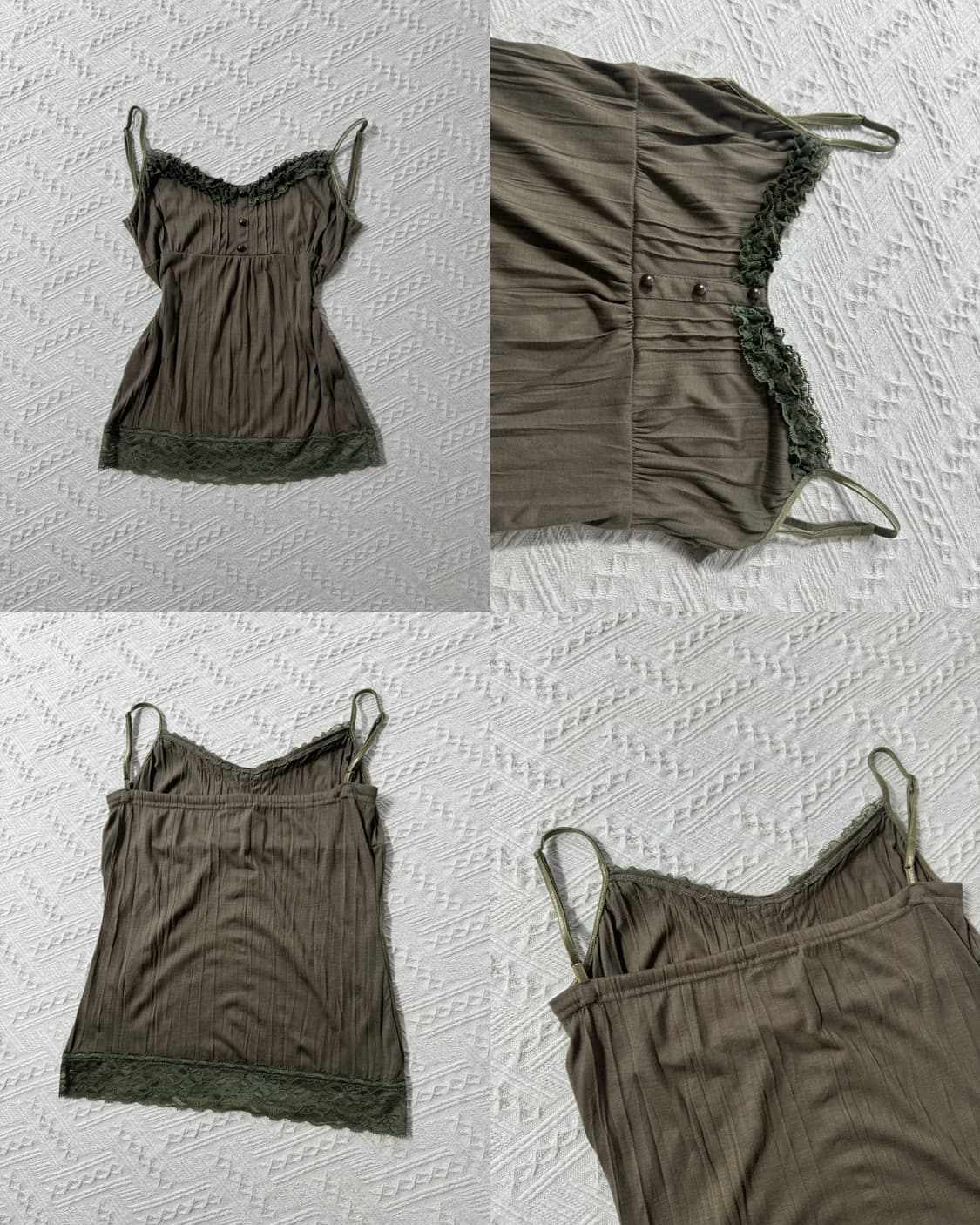 페어리 타입 핸드 워머 가디건 레이스 슬리브 원피스 4pcs SET 상품이미지8