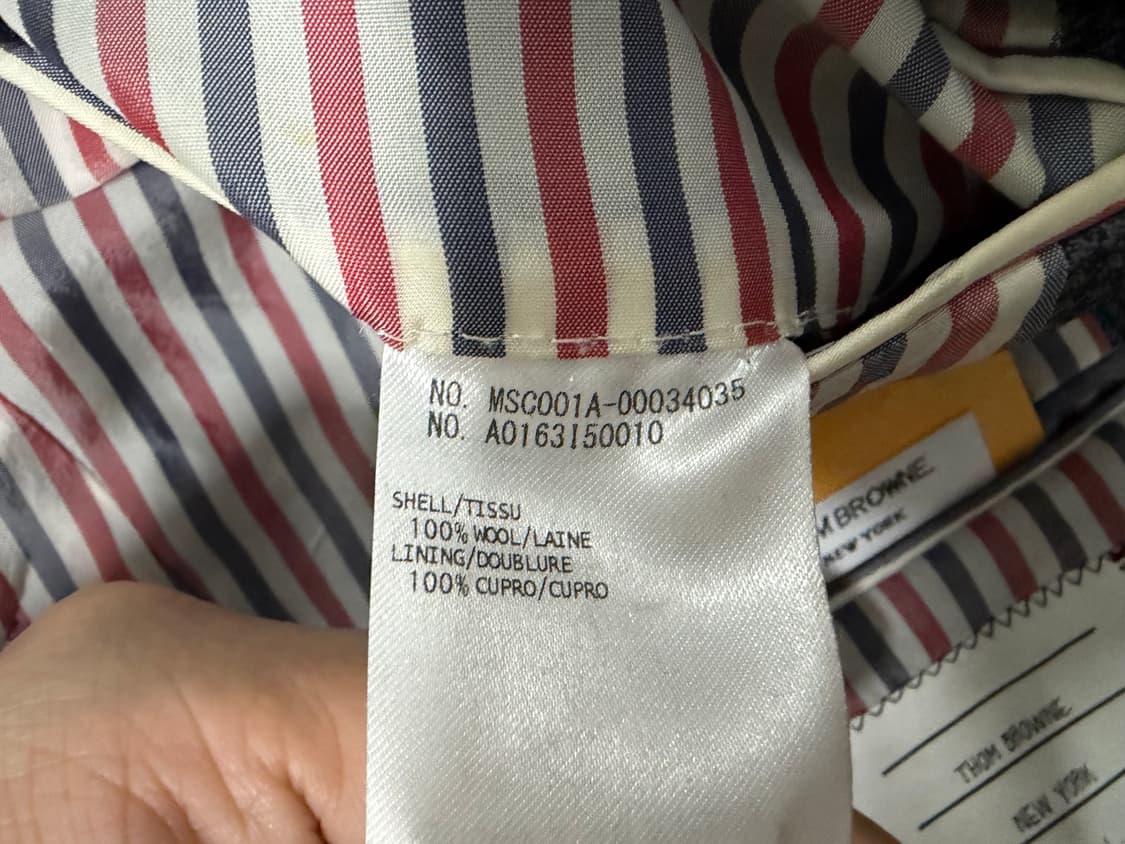 톰브라운 하운드투스 다크그레이 수트 1사이즈 상품이미지7